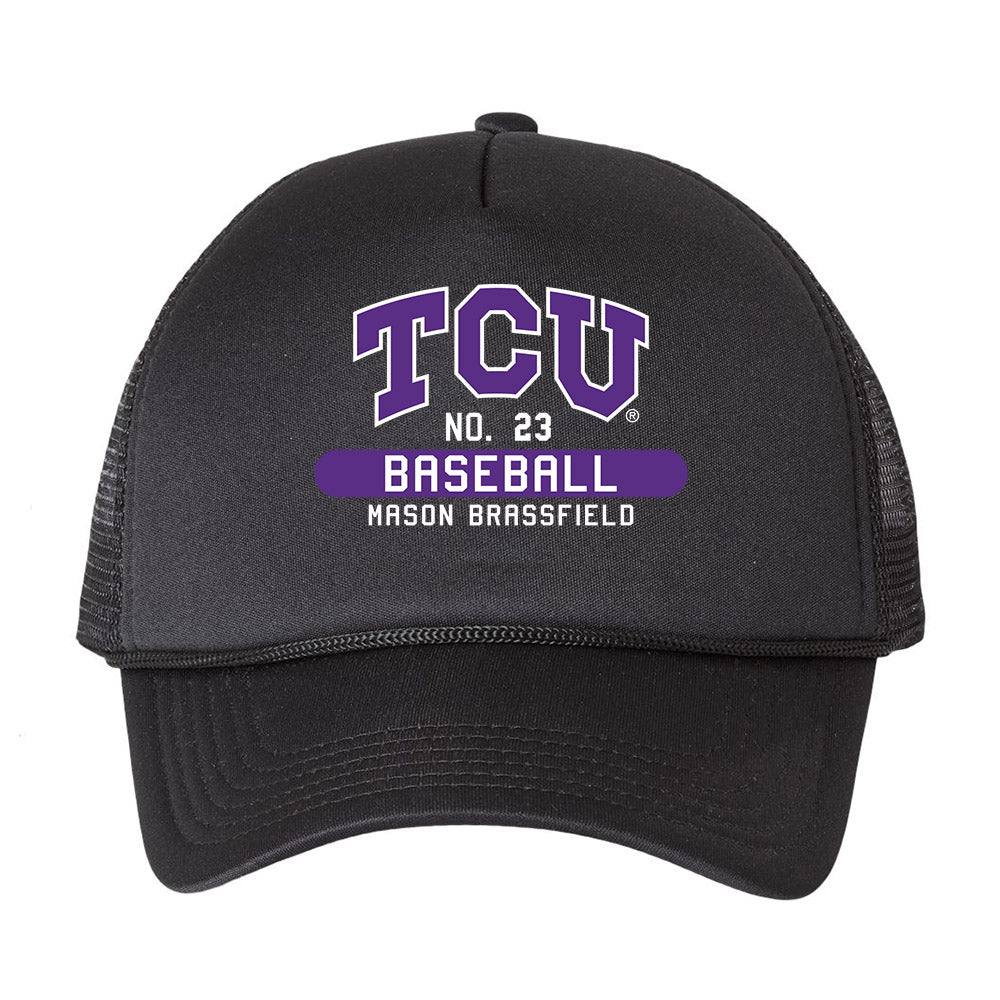 TCU - NCAA Baseball : Mason Brassfield - Trucker Hat-0