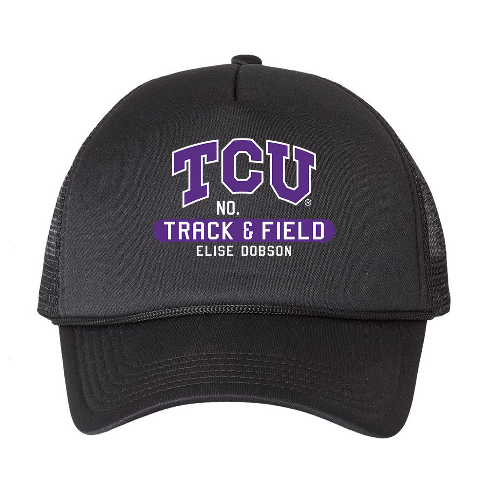 TCU - NCAA Women's Track & Field : Elise Dobson - Trucker Hat-0