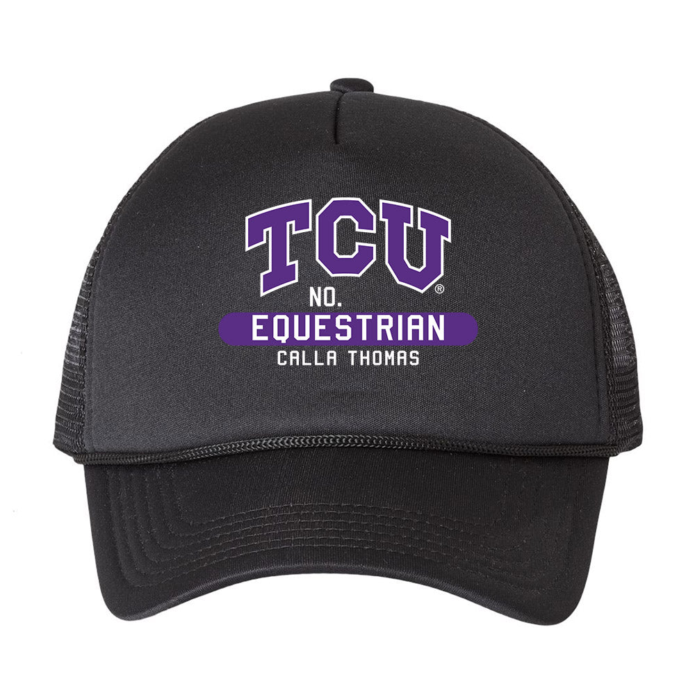 TCU - NCAA Equestrian : Calla Thomas - Trucker Hat-0