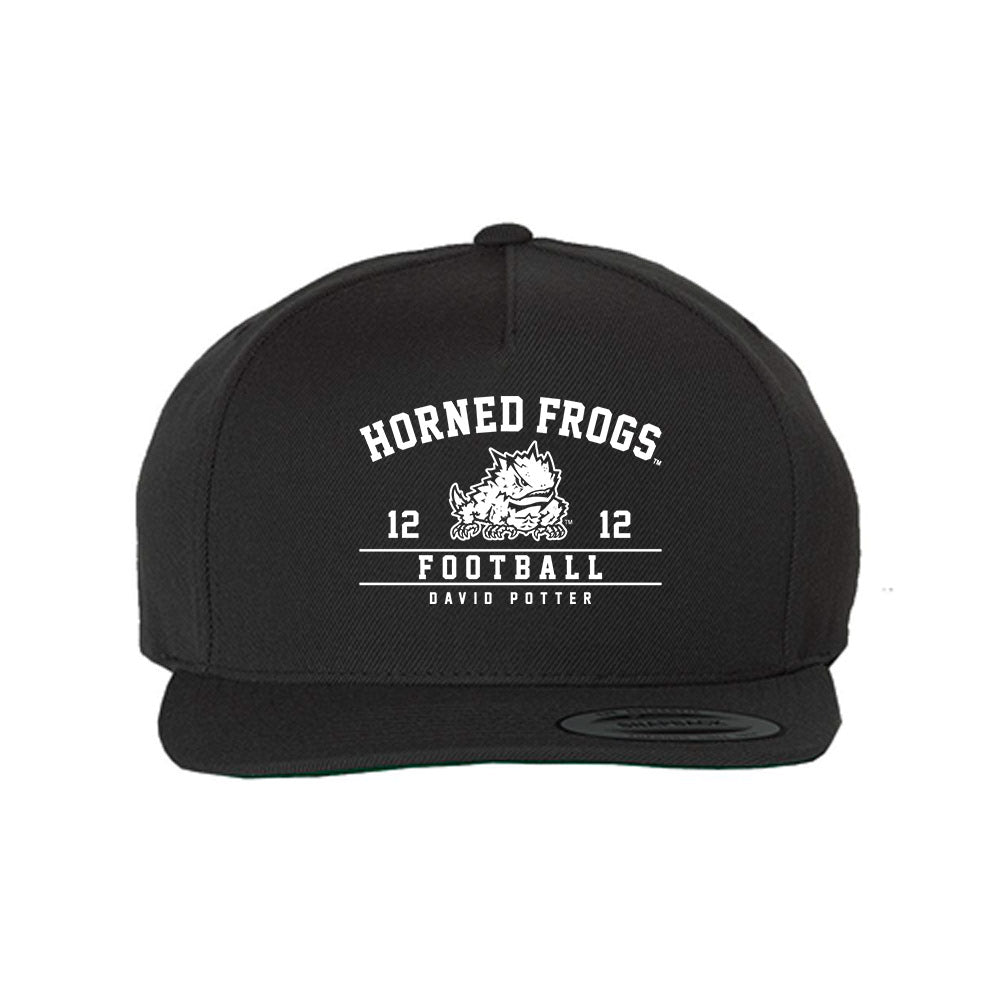 TCU - NCAA Football : David Potter - Snapback Hat-0