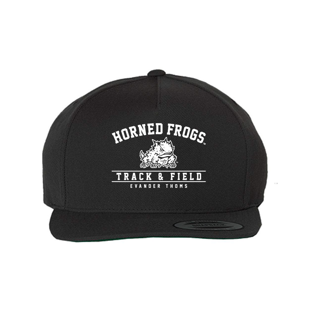 TCU - NCAA Men's Track & Field : Evander ThomS - Snapback Hat-0
