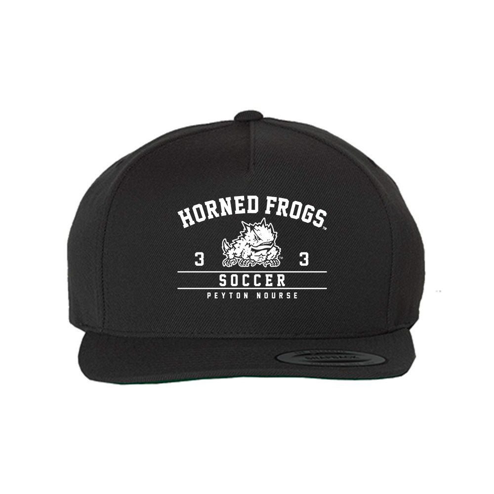TCU - NCAA Women's Soccer : Peyton Nourse - Snapback Hat-0