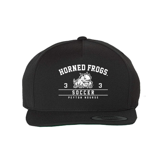 TCU - NCAA Women's Soccer : Peyton Nourse - Snapback Hat-0