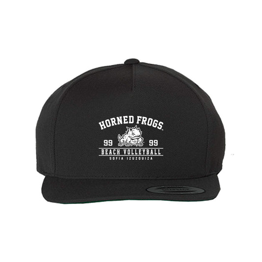 TCU - NCAA Beach Volleyball : Sofia Izuzquiza - Snapback Hat