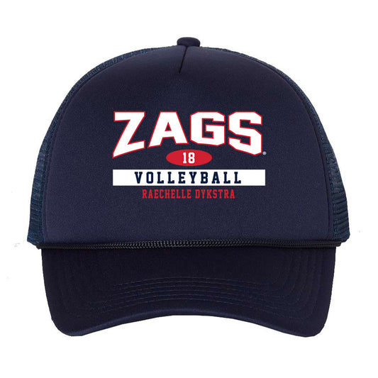 Gonzaga - NCAA Women's Volleyball : Raechelle Dykstra - Trucker Hat-0