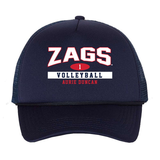Gonzaga - NCAA Women's Volleyball : Aurie Duncan - Trucker Hat-0