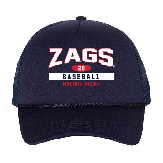 Gonzaga - NCAA Baseball : Maddox Haley - Trucker Hat-0
