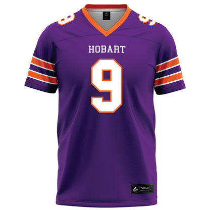 HWS - NCAA Football : Jackson Magley - Purple Football Jersey-0