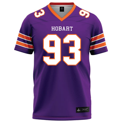 HWS - NCAA Football : Sam Beal - Purple Football Jersey-0