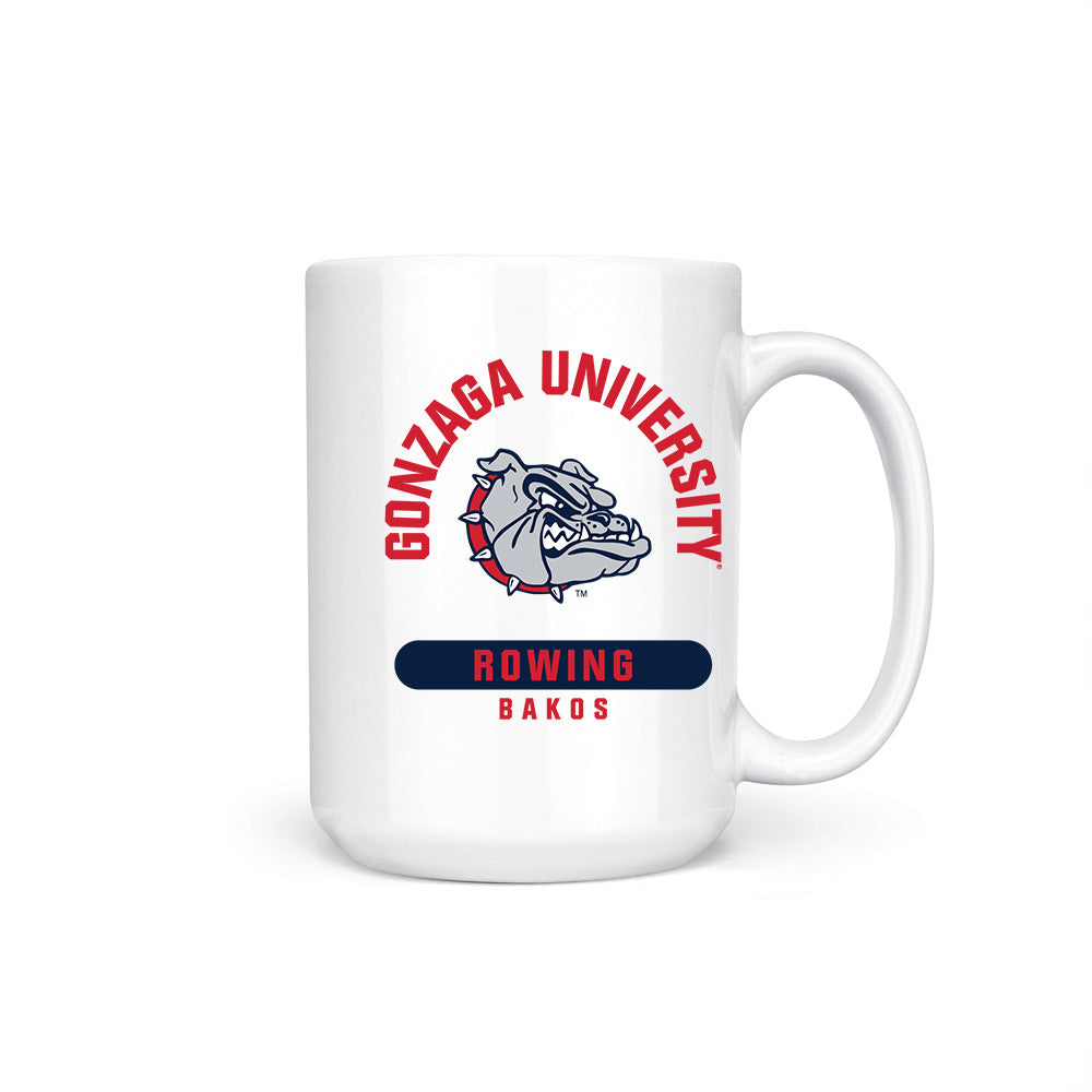 Gonzaga - NCAA Men's Rowing : Henry Bakos - Coffee Mug-0