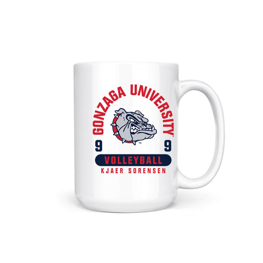 Gonzaga - NCAA Women's Volleyball : Veronica Kjaer Sorensen - Coffee Mug-0