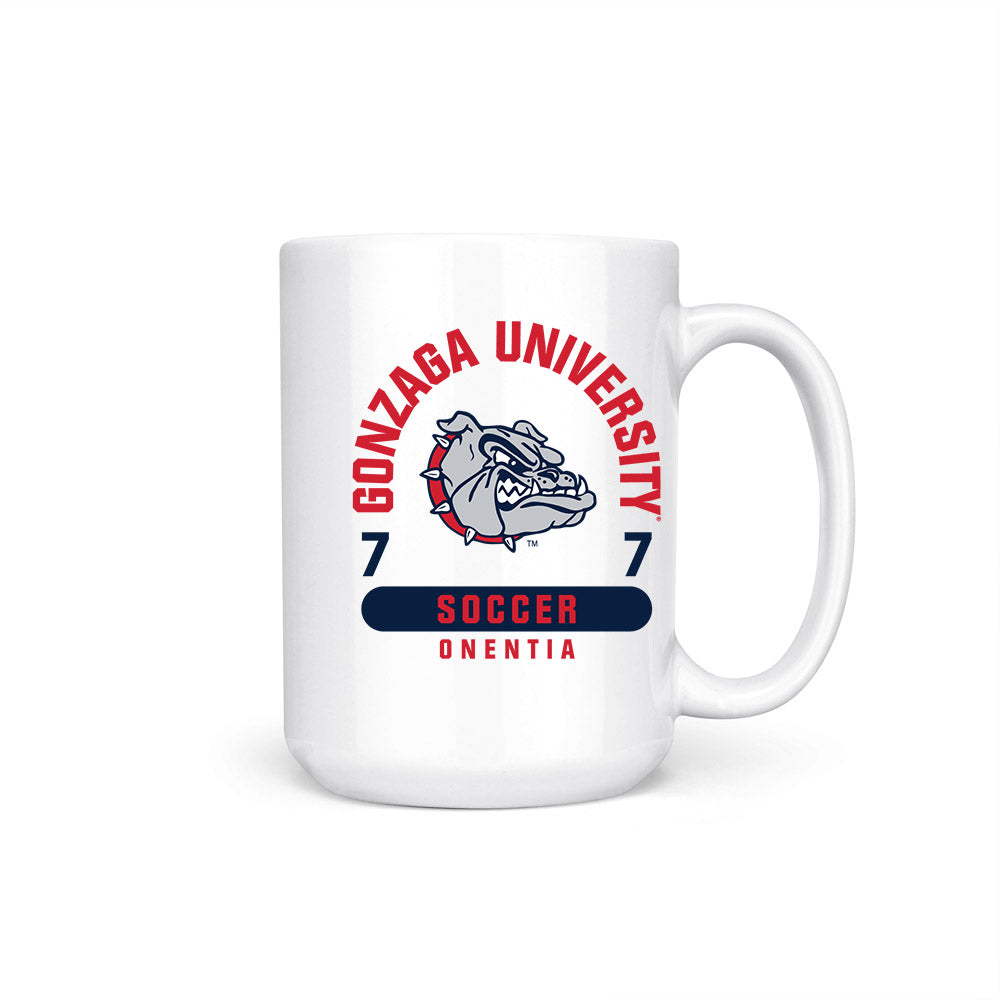 Gonzaga - NCAA Men's Soccer : Geremi Onentia - Coffee Mug-0