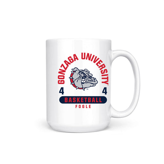 Gonzaga - NCAA Men's Basketball : Davis Fogle - Coffee Mug-0