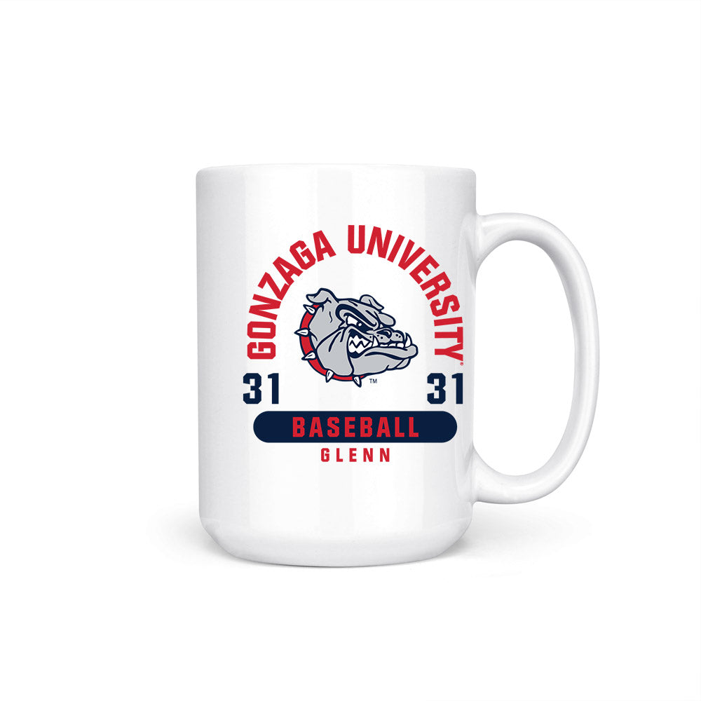 Gonzaga - NCAA Baseball : Jared Glenn - Coffee Mug-0