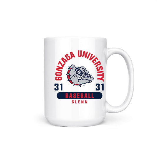 Gonzaga - NCAA Baseball : Jared Glenn - Coffee Mug-0
