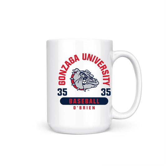 Gonzaga - NCAA Baseball : Finbar O'Brien - Coffee Mug-0
