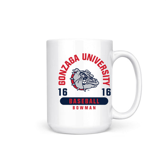Gonzaga - NCAA Baseball : Zach Bowman - Coffee Mug-0