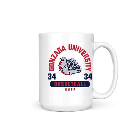 Gonzaga - NCAA Men's Basketball : Braden Huff - Coffee Mug-0