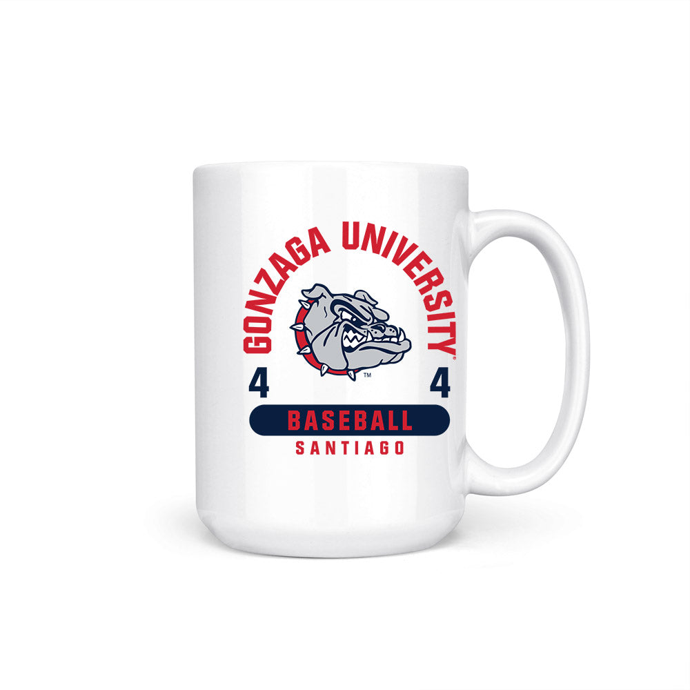Gonzaga - NCAA Baseball : Kainoa Santiago - Coffee Mug-0