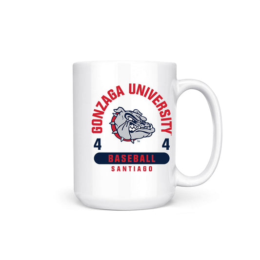 Gonzaga - NCAA Baseball : Kainoa Santiago - Coffee Mug-0