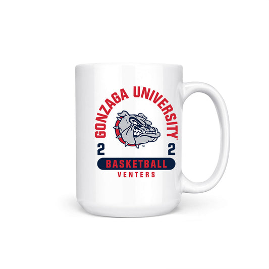 Gonzaga - NCAA Men's Basketball : Steele Venters - Coffee Mug-0