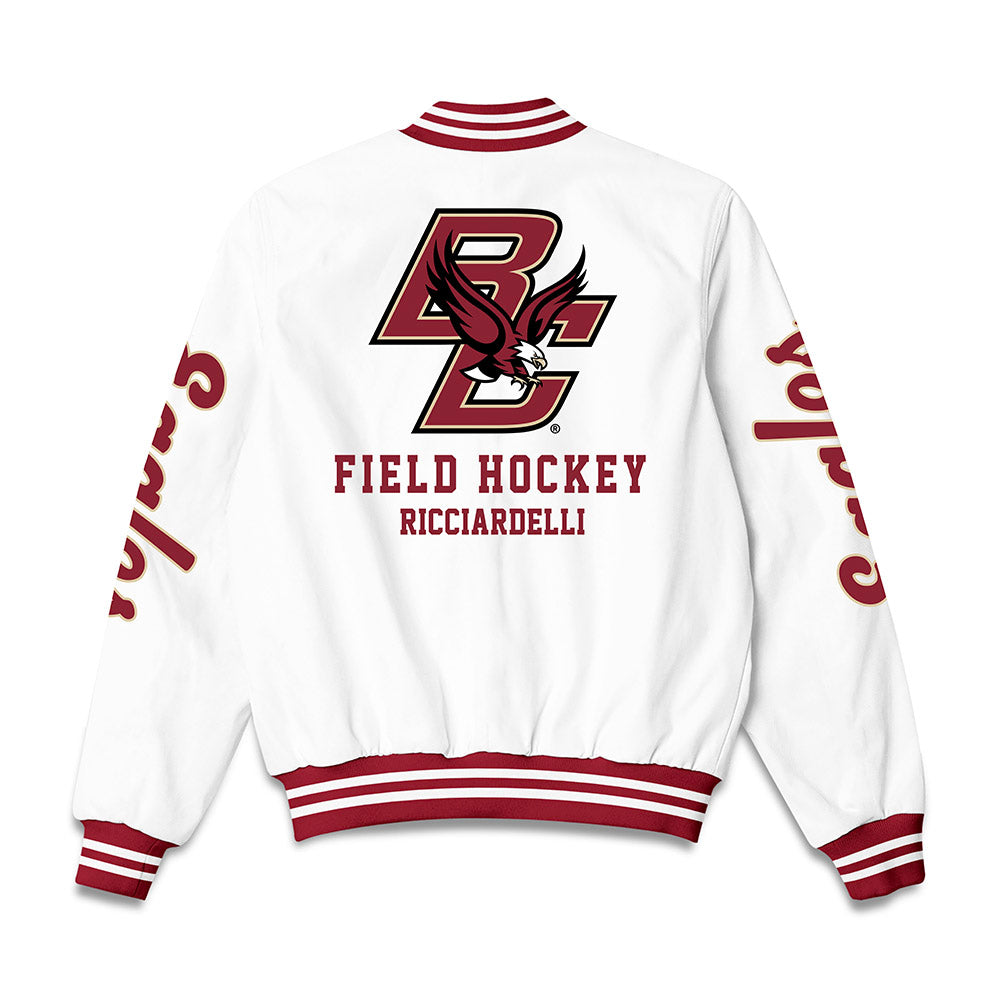 Boston College - NCAA Women's Field Hockey : Maisy Ricciardelli - Bomber Jacket-1