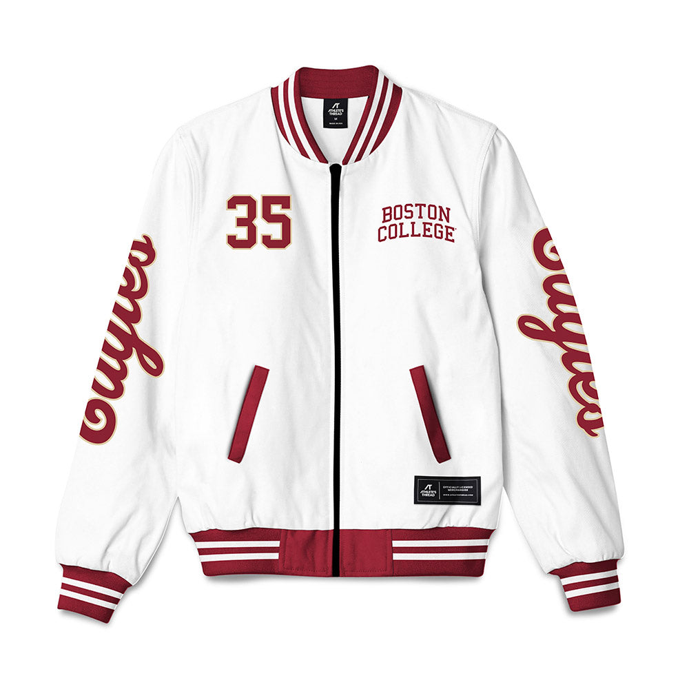 Boston College - NCAA Football : Chandler Jordan - Bomber Jacket-0
