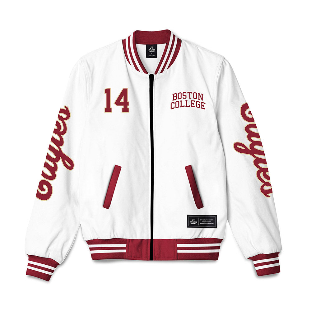 Boston College - NCAA Football : Ashton Cunningham - Bomber Jacket-0