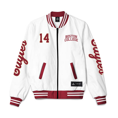 Boston College - NCAA Football : Ashton Cunningham - Bomber Jacket-0