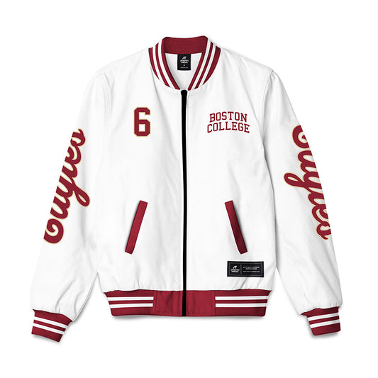 Boston College - NCAA Women's Ice Hockey : Emily Mara - Bomber Jacket-0