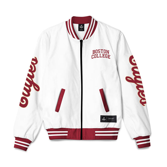 Boston College - NCAA Men's Track & Field : Sebastian Wikenczy Thomsen - Bomber Jacket-0
