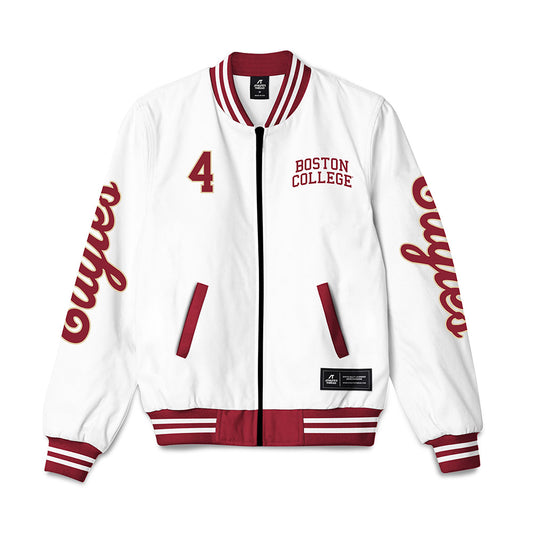 Boston College - NCAA Football : Kris Jones - Bomber Jacket-0