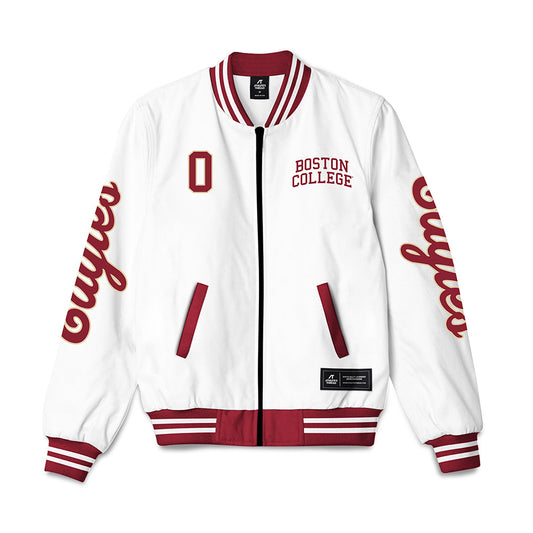 Boston College - NCAA Men's Basketball : Money Williams - Bomber Jacket-0