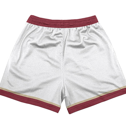 Boston College - NCAA Softball : Tavye Borders - White Shorts-1