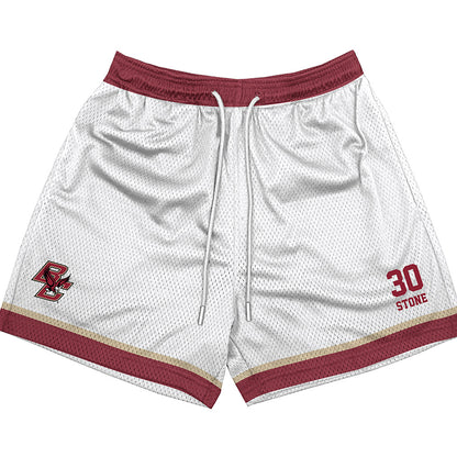 Boston College - NCAA Football : Sam Stone - White Shorts-0