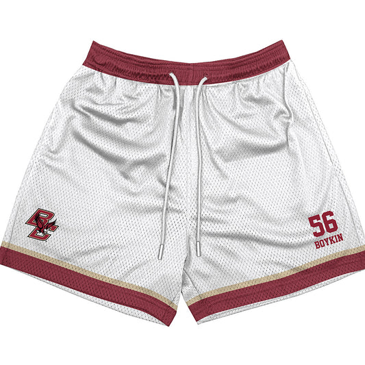 Boston College - NCAA Football : ELla Boykin - White Shorts-0