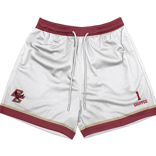 Boston College - NCAA Women's Soccer : Olivia Shippee - White Shorts-0