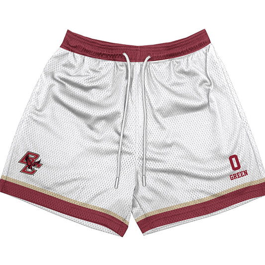 Boston College - NCAA Football : TJ Green - White Shorts-0