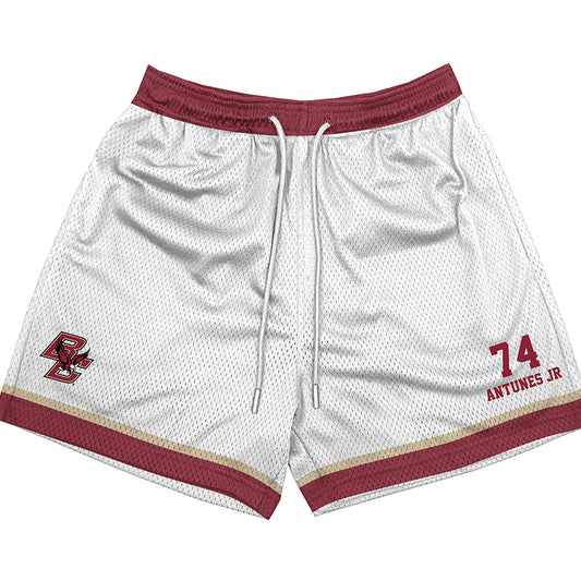 Boston College - NCAA Football : Marcelino Antunes Jr - White Shorts-0
