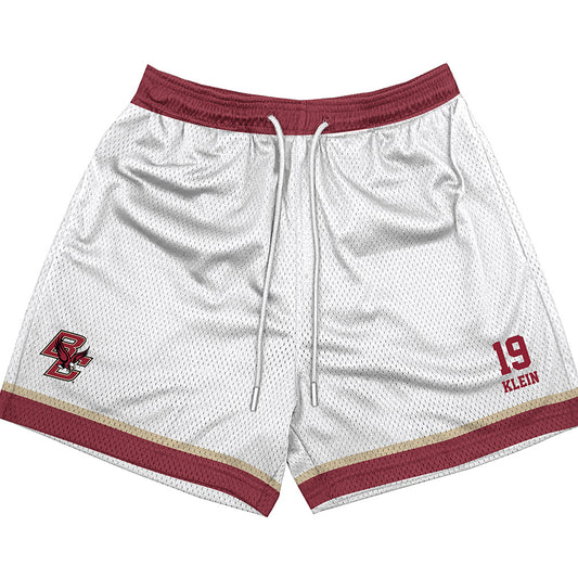 Boston College - NCAA Women's Ice Hockey : Jilian Klein - White Shorts-0