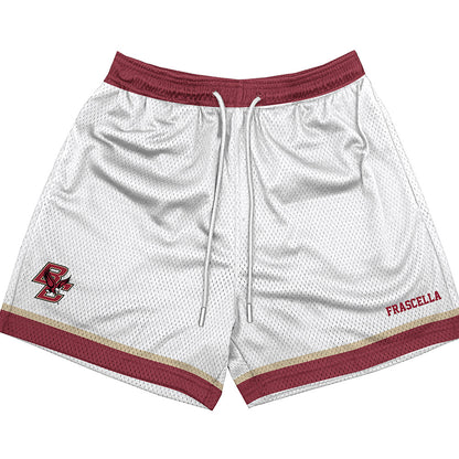 Boston College - NCAA Women's Rowing : Alice Frascella - White Shorts-0