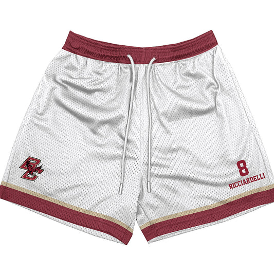 Boston College - NCAA Women's Field Hockey : Maisy Ricciardelli - White Shorts-0