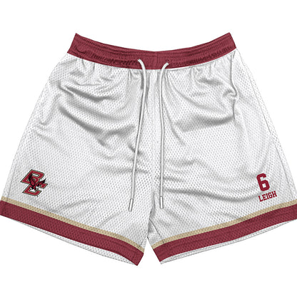 Boston College - NCAA Women's Field Hockey : Maddi Leigh - White Shorts-0