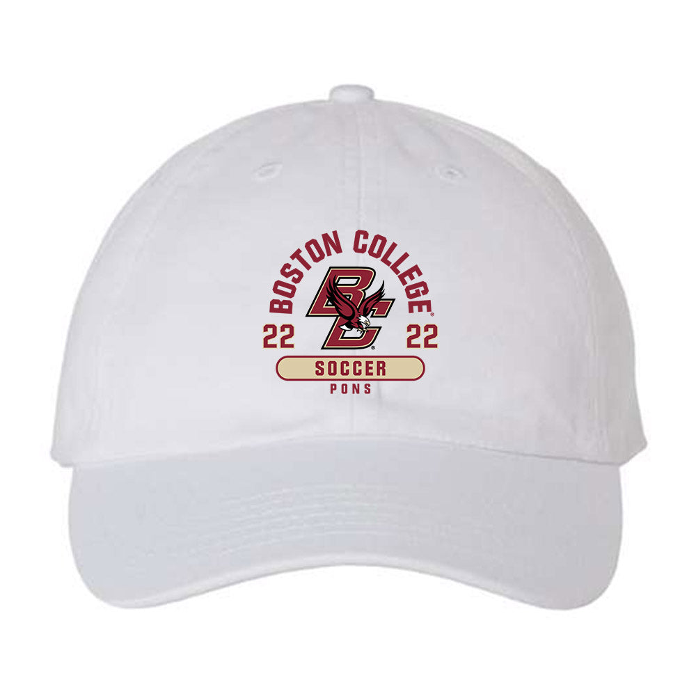 Boston College - NCAA Men's Soccer : Charles Pons - Dad Hat-0