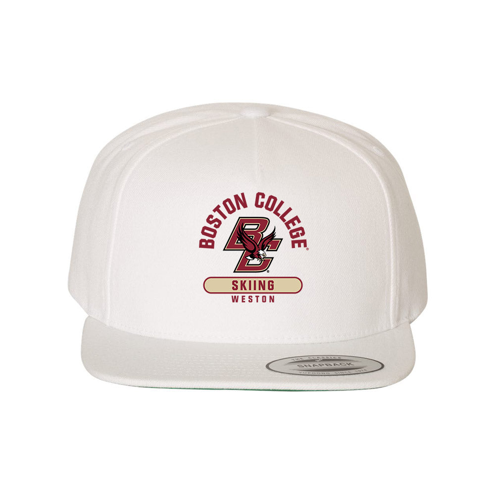 Boston College - NCAA Skiing : Brienna Weston - Snapback Hat-0