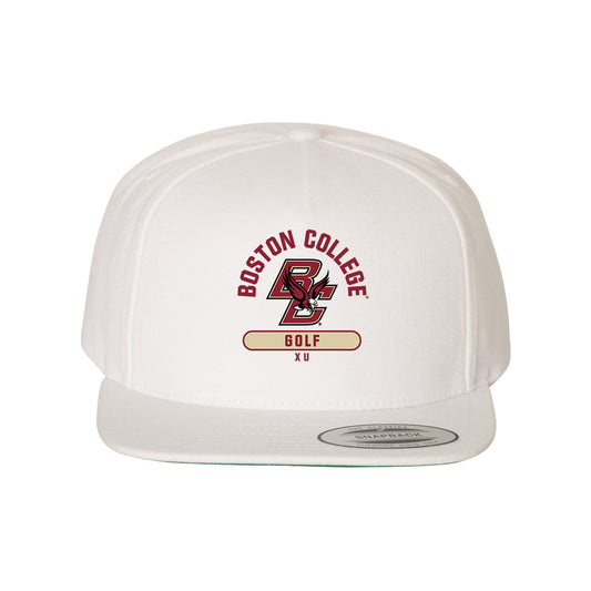 Boston College - NCAA Men's Golf : Brian Xu - Snapback Hat-0
