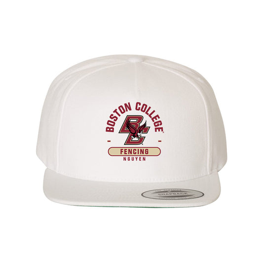 Boston College - NCAA Women's Fencing : Tallulah Nguyen - Snapback Hat-0