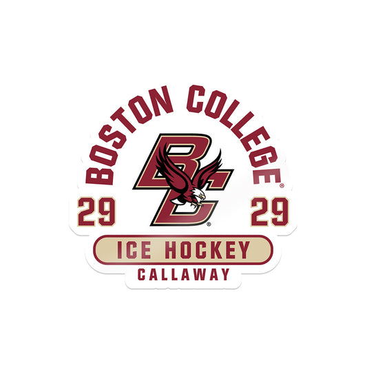 Boston College - NCAA Women's Ice Hockey : Bailey Callaway - Sticker