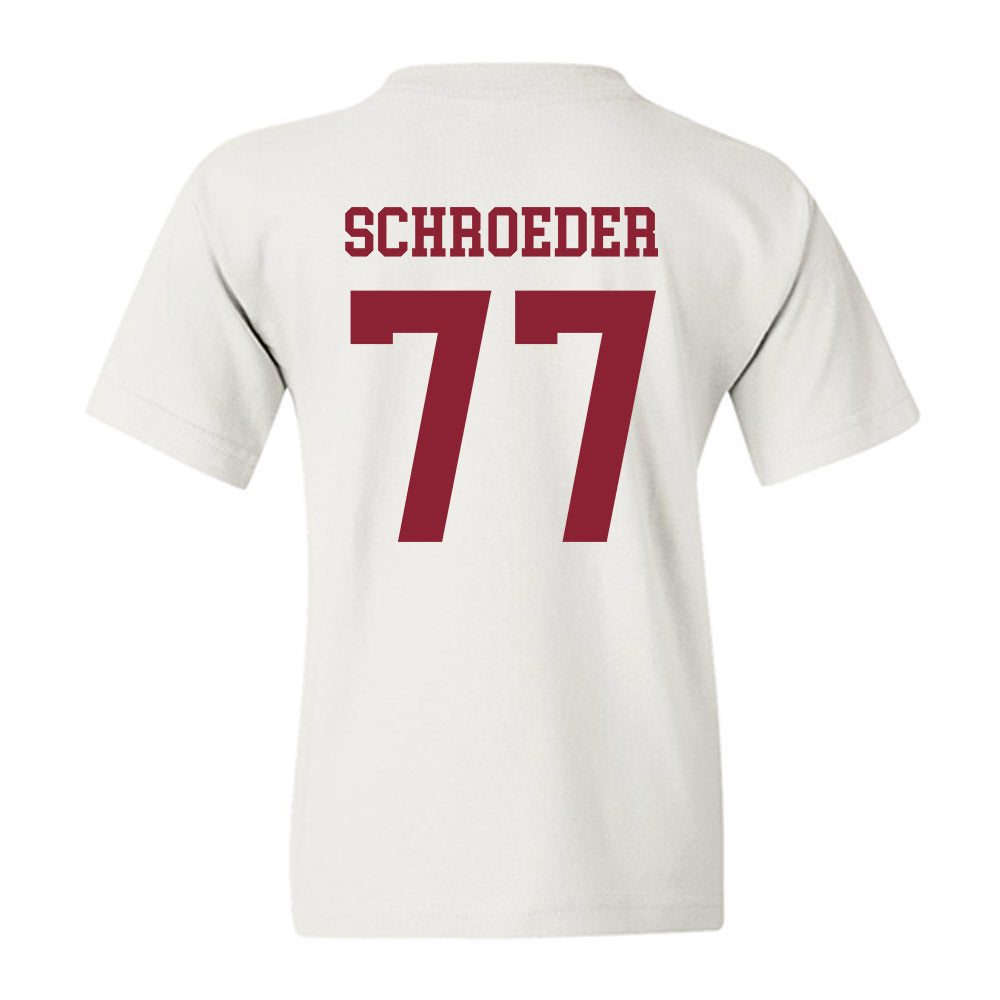SCU - NCAA Softball : Ellison Schroeder - Classic Shersey Youth T-Shirt-2