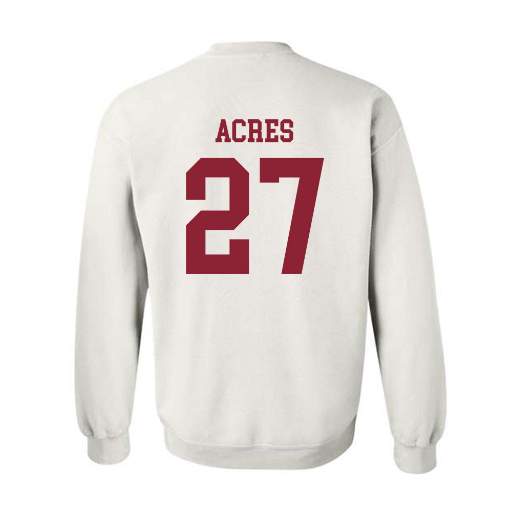 SCU - NCAA Softball : Kyla Acres - Classic Shersey Crewneck Sweatshirt-2